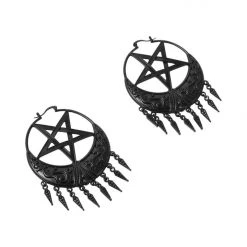 KillStar Accessories Ancestral Night Earrings Black