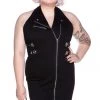 KillStar Anti Club Black Moto Dress