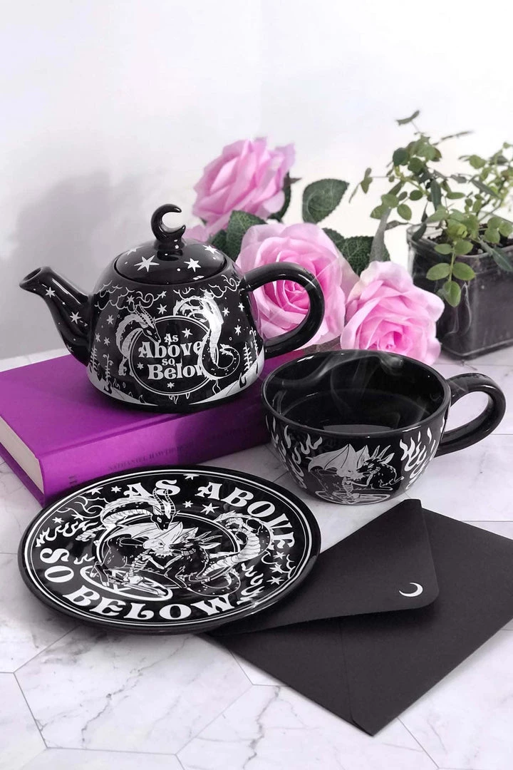 KillStar As Above Teapot & Cup Set Housewares 3 KillStar As Above Teapot & Cup Set Housewares
