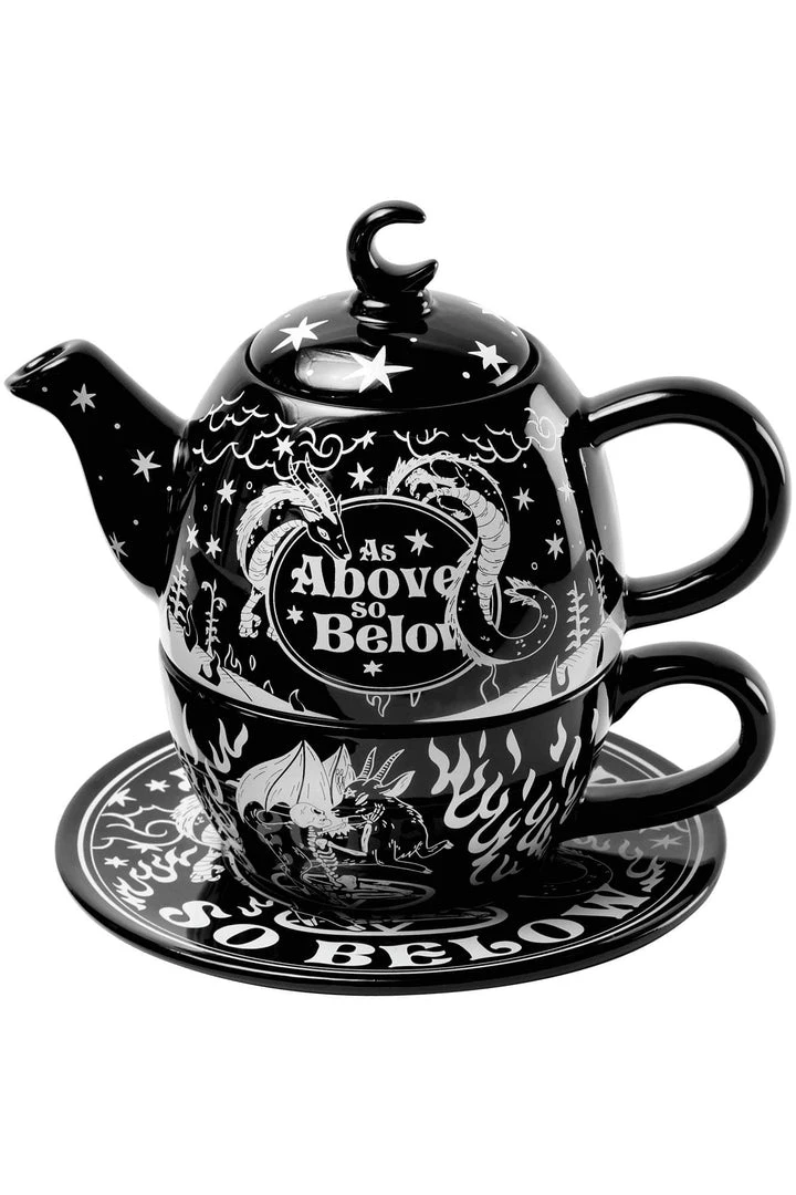 KillStar As Above Teapot & Cup Set Housewares 5 KillStar As Above Teapot & Cup Set Housewares