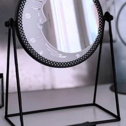 KillStar Housewares Astral Body Round Desk Mirror