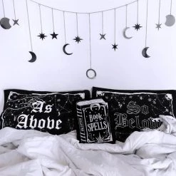 KillStar Housewares Astral Path Hanging Banner Silver