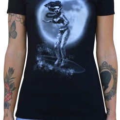 Black Market Art Company Aloha Bride Loose Tee Gals