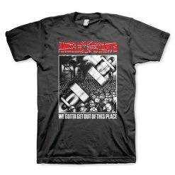Band Merchandise Guys Angelic Upstarts We Gotta Get Out Of This Place Shirt