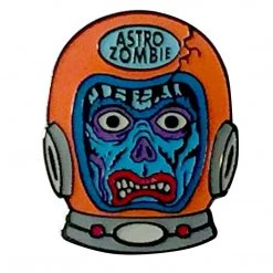 Retro-A-Go-Go Patches Astro Zombies Enamel Pin