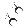 KillStar Baby Luna Black Earrings