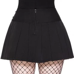 KillStar Gals Black Bat Girl Mini Skirt 14 KillStar Gals Black Bat Girl Mini Skirt