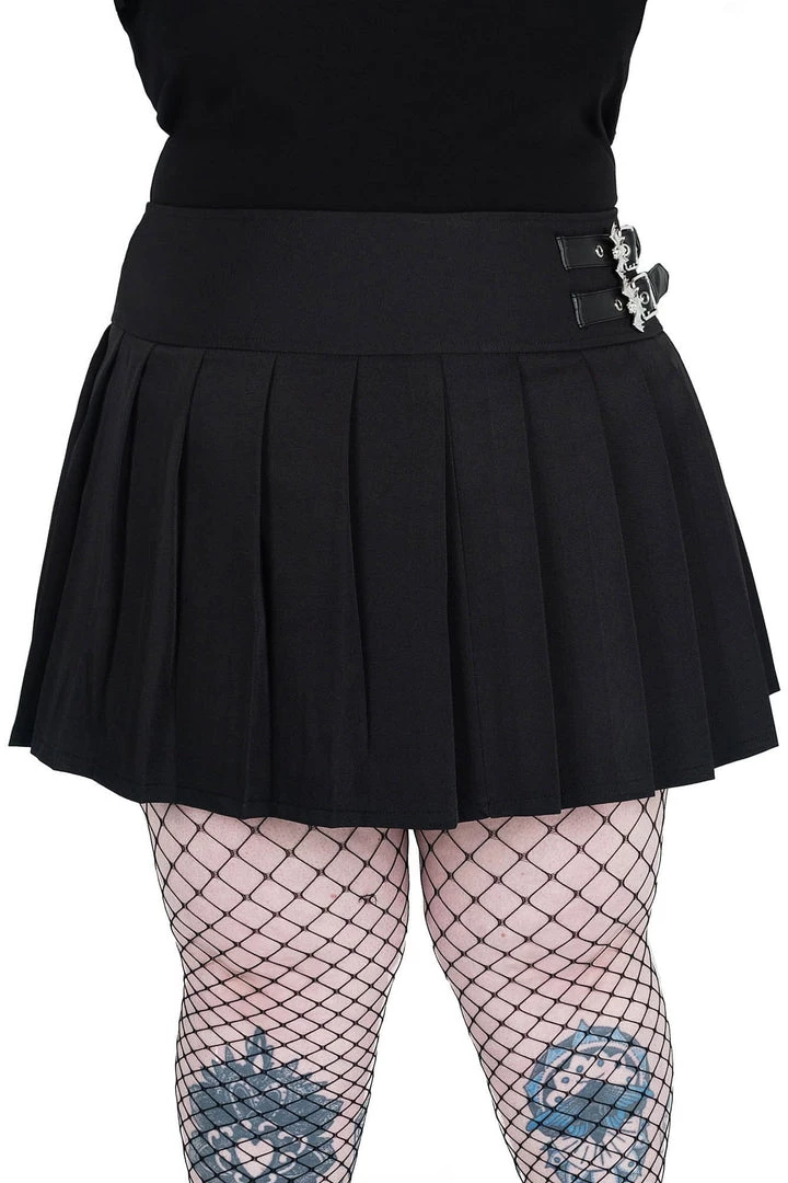 KillStar Gals Black Bat Girl Mini Skirt 9 KillStar Gals Black Bat Girl Mini Skirt