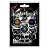 Band Merchandise Patches Motorhead England Button Pack 2 Band Merchandise Patches Motorhead England Button Pack