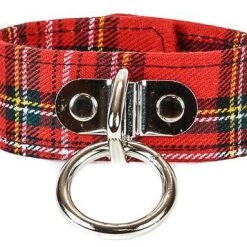 Funk Plus Plaid Bondage Ring Wristband (Various Colors) Accessories