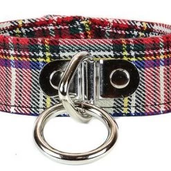 Funk Plus Plaid Bondage Ring Wristband (Various Colors) Accessories