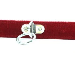 Funk Plus Accessories Velvet Bondage Ring Wristband (Various Colors) 12 Funk Plus Accessories Velvet Bondage Ring Wristband (Various Colors)