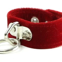 Funk Plus Accessories Velvet Bondage Ring Wristband (Various Colors) 10 Funk Plus Accessories Velvet Bondage Ring Wristband (Various Colors)