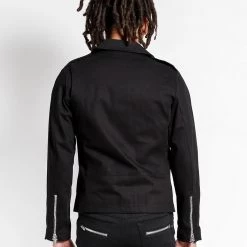 Tripp NYC Classic Black Moto Jacket (Only Size Medium Left!) Guys