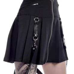 KillStar Blaire B*tch Black Mini Skirt Gals