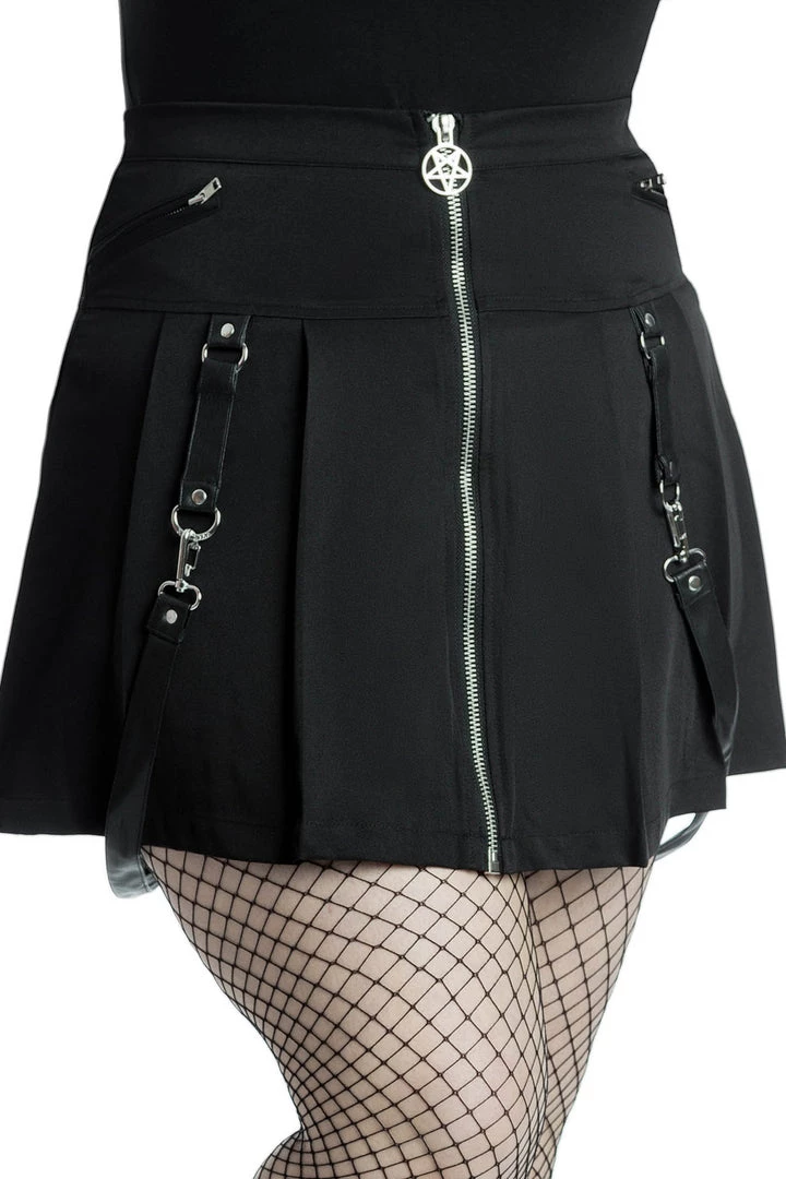 KillStar Blaire B*tch Black Mini Skirt Gals 7 KillStar Blaire B*tch Black Mini Skirt Gals
