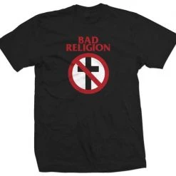 Band Merchandise Guys Bad Religion Classic Cross Buster Shirt