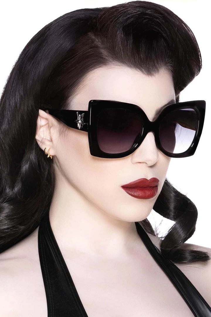 KillStar Brimstone Black Sunglasses Gals 3 KillStar Brimstone Black Sunglasses Gals
