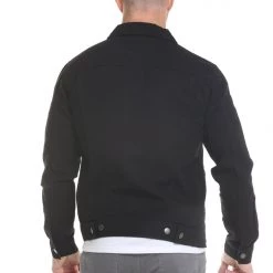 DeadRockers Guys Back In Black Denim Jacket