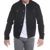 DeadRockers Guys Back In Black Denim Jacket