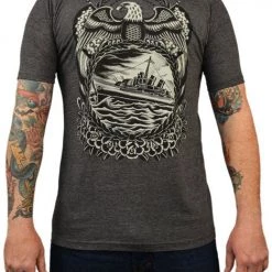 Black Market Art Company Guys Battleship Shirt