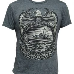 Black Market Art Company Guys Battleship Shirt