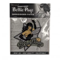 Retro-A-Go-Go Bettie Page Kitten Patch Patches