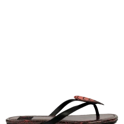 StrangeCvlt Betty Red Webbed Heart Sandal (Only Size 6 Left!)