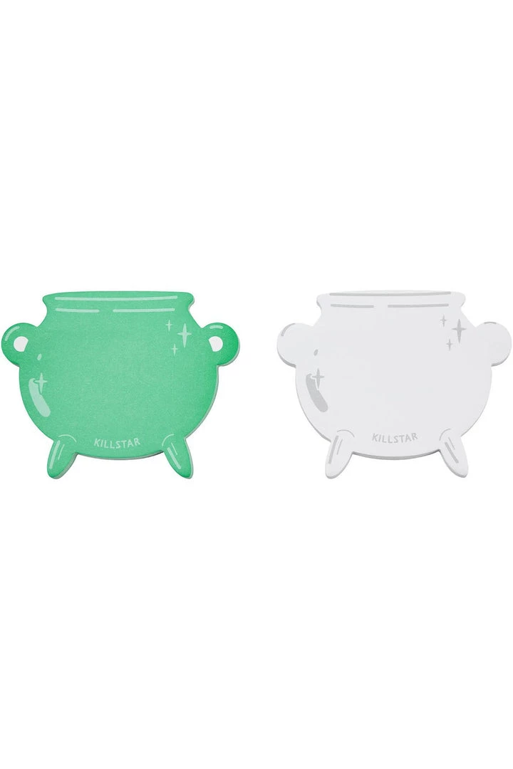 KillStar Housewares Cauldron Sticky Notes 4 KillStar Housewares Cauldron Sticky Notes