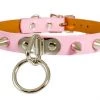 Funk Plus Gals Shiny Bubblegum Pink Spiked Choker