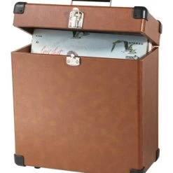 Crosley Music LP Record Carrier Case - Tan