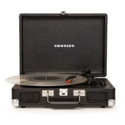 Crosley Cruiser Deluxe Turntable W/ Bluetooth - Black 15 Crosley Cruiser Deluxe Turntable W/ Bluetooth - Black