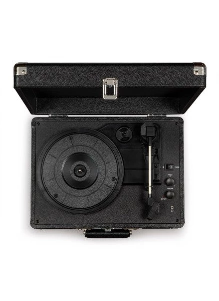 Crosley Cruiser Deluxe Turntable W/ Bluetooth - Black 8 Crosley Cruiser Deluxe Turntable W/ Bluetooth - Black