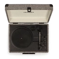 Crosley Cruiser Deluxe Turntable W/ Bluetooth - Herringbone Music