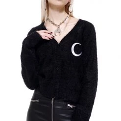 KillStar Crescent Moon Knit Cardigan