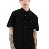 KillStar Crossed Out Button Up Shirt (Last One! Size Small!)