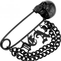 KillStar Accessories Crossover Safety Pin Black