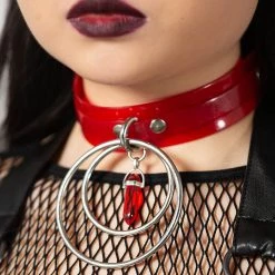 KillStar Crystal Vision Choker Red