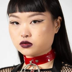 KillStar Crystal Vision Choker Red