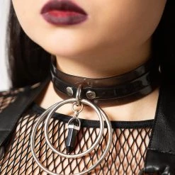 KillStar Crystal Vision Choker Black