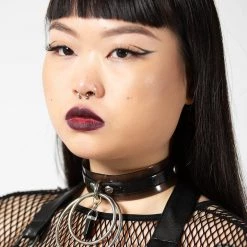 KillStar Crystal Vision Choker Black