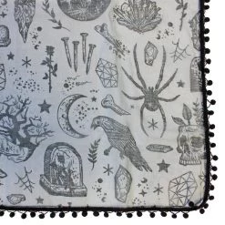 Sourpuss Housewares Night Walker Print Window Curtains