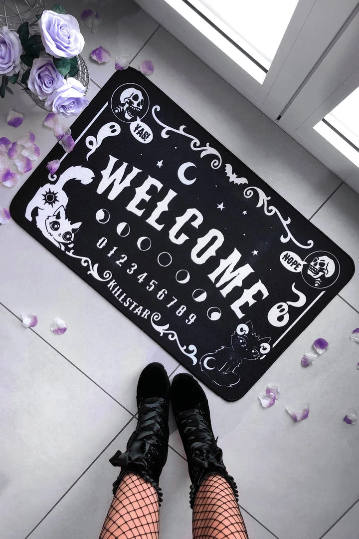 KillStar Cute & Spooky Welcome Ouija Doormat Rug Housewares 3 KillStar Cute & Spooky Welcome Ouija Doormat Rug Housewares