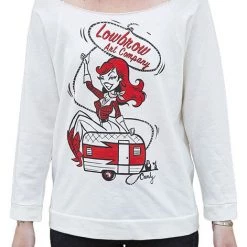 Lowbrow Art Company Cow Girl Up Sweatshirt