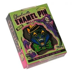 Retro-A-Go-Go Patches Crazy Cat Collectible Pin