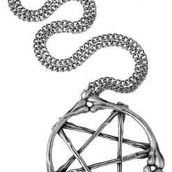 KillStar Bone Pentagram Necklace
