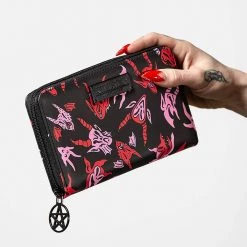 KillStar Damned Devil Large Clutch Wallet Gals