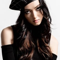 KillStar Dark Fate Beret Ash Gray Plaid 7 KillStar Dark Fate Beret Ash Gray Plaid