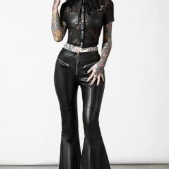 KillStar Gals Dark Halo Crop Shirt 8 KillStar Gals Dark Halo Crop Shirt