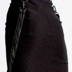 KillStar Daze Of Our Lives Mini Skirt Black Gals